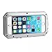 Mangix iPhone 8 Plus Case,iPhone 7 Plus Case,Built-in Glass Metal Extreme Frame Duty Cover Shell Case Full Body for Apple iPhone 8 Plus/7 Plus (Silver)