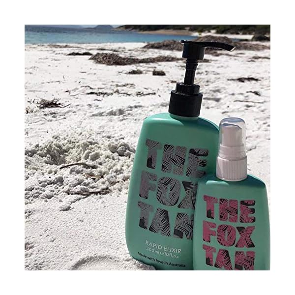 Pack-of-2-The-Fox-Tan-Rapid-Tanning-Mist-x-120ml-Rapid-Tanning-Elixir-x-300ml-XL-BOTTLE (Pack of 2) The Fox Tan Rapid Tanning Mist x 120ml & Rapid Tanning Elixir x 300ml XL BOTTLE