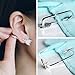 Style 1pc Bow Arrow Stud Earrings Women's Simple Crystal Fashion Jewelry Gift