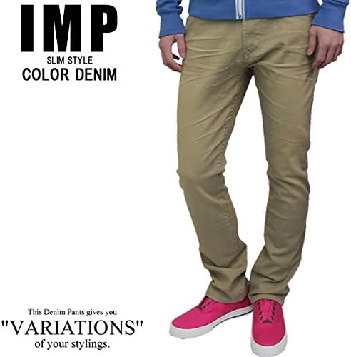 31 Imp インプローブス 立体ヒゲ加工 スリムデニムパンツ 5カラー ジーンズ 通販 Amazon