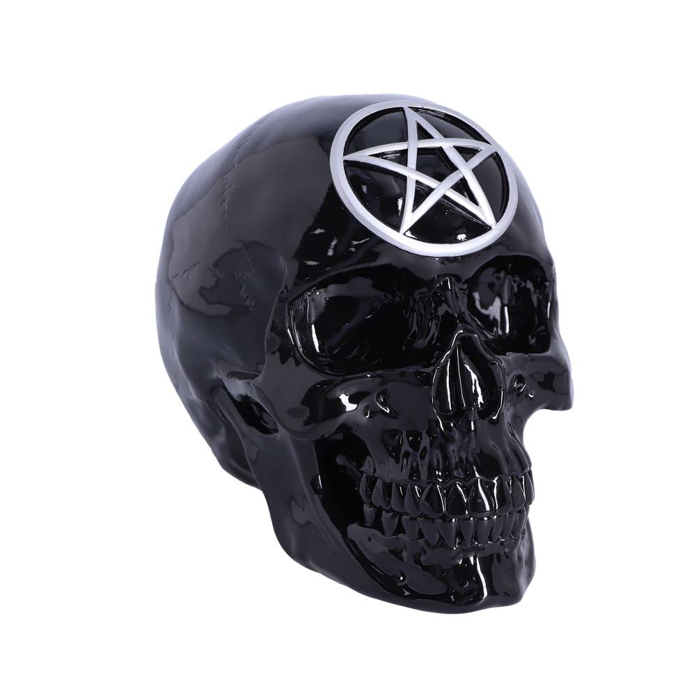 Nemesis Now Black Magic Skull, Black, 19.5cm