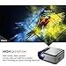 Video Projector Seeback 1080P Full HD LED Projector 3600 Lumens 30,000 Hrs Multimedia Home Theater Movie Projector for Indoor/Outdoor 150 Inch Compatible with USB/HDMI/SD/AV/VGAthumb 2