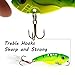 Sougayilang Spinner Spoon Blade Swimbait Freshwater Saltwater Fishing Tackle Lures and Baits-4pcs