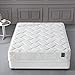 Smith & Oliver Cotton-10 Inch-Comfort Firm Sleep-Cool Memory Foam & Pocket Spring Mattress-Green Foam Certified Queen Queen White