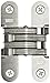 SOSS Invisible Hinge Model 216, 20 Minute Fire Rated, Zinc, Satin Chrome Exterior Finish, Model Number 216US26D