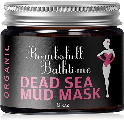 Organic Dead Sea Mud Mask 100% NATURAL Facial or Body Treatment For Acne, Blackheads, Pore Refining, Oily Skin & Anti Aging
