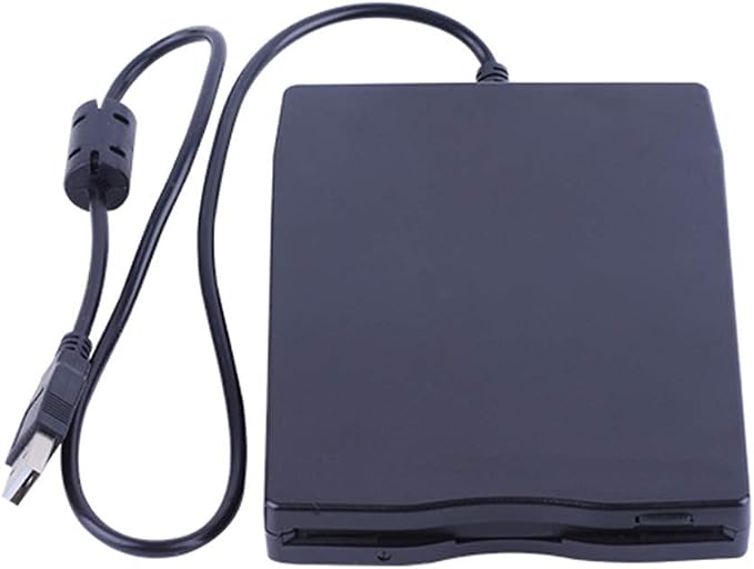 Lecteur De Disquette Externe USB 3.5" 1.44MB - Portable Pour PC Et Ordinateur