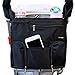 Emmzoe Universal Fit Stroller Organizer All-in-One Insulated Multifunctional Storage Compartments for Drinks, Food, Tablets, Books, Diapers, Wipes