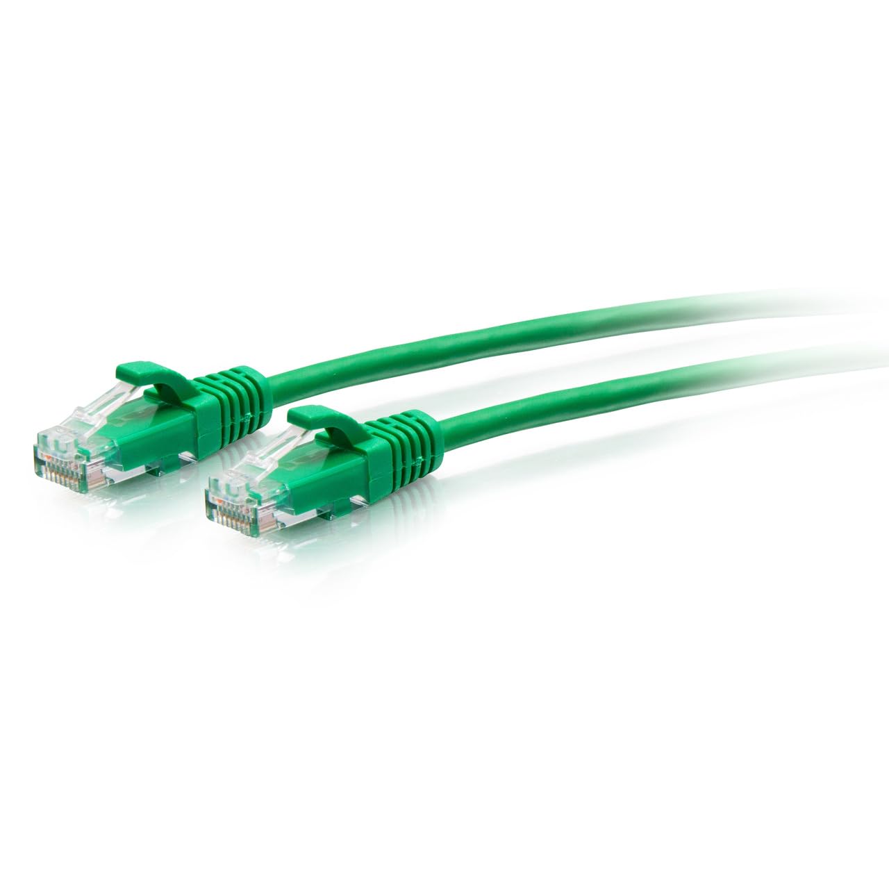 C2G 7.6M (25Foot) CAT6A Extra Flexible Slim Ethernet Cable, Ideal for use with Router, Modem, Internet,Wifi boxes, Xbox, PS5, Smart TV, SKY Q, IP Camera. Delivering Ultra Fast Internet Speeds. GREEN