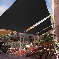 Colourtree TAPR0810 Custom Size 6' x 12' Black Sun