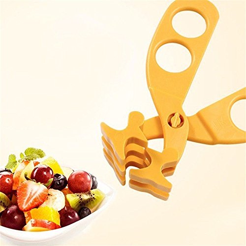 image for RED SHIELD Baby Food Scissors - Multifunction Baby Food Cutting, Crush