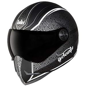 SteelBird Helmet Adonis Rustic/SBH-1 Matt Black/White 600mm S.V