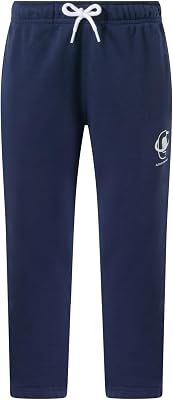 Pantaloni della Tuta da Ragazzo con Polsino Elastico Grafico, Blu (Bs561), 34-37