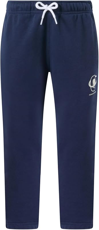 Pantaloni della Tuta da Ragazzo con Polsino Elastico Grafico, Blu (Bs561), 34-37