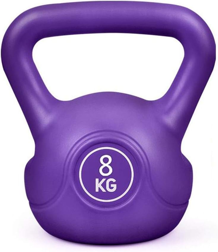 ELIUSI Kettlebells, Vinyl Coated Kettlebell Weights for Full Body Workout and Strength Training,8kg