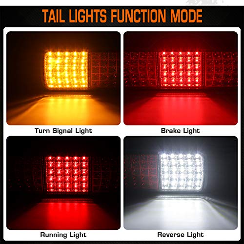 Linkitom 75 LED Truck Tail Light Bar, Super Bright 12v Turn Signal