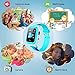 Jsbaby Kids Smartwatch Waterproof GPS/LBS Tracker Phone Compatible iOS Android for Children 3-12 Girls Boys SOS Call Remote Camera Two Way Call Touch Screen Games Christmas Birthday (Blue)