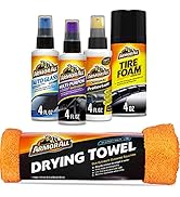 Armor All Car Cleaning Kit for Car Interior and Exterior, Includes Tire Foam, Glass Spray, Protec...