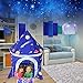 Vimpro Play Tent for Kids, Rocket Ship and Planet Design Kid Tent for Indoor and Outdoor Fun, Foldable Playhouse Toy + Carry Bag for Boys & Girls, Imaginative Games & Perfect Gift for Christmas