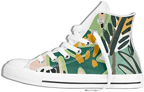 Birds In The Jungle For Men And Women Hi-tops Casual Sneakers Shoes Skateboard Classic New Vegan
