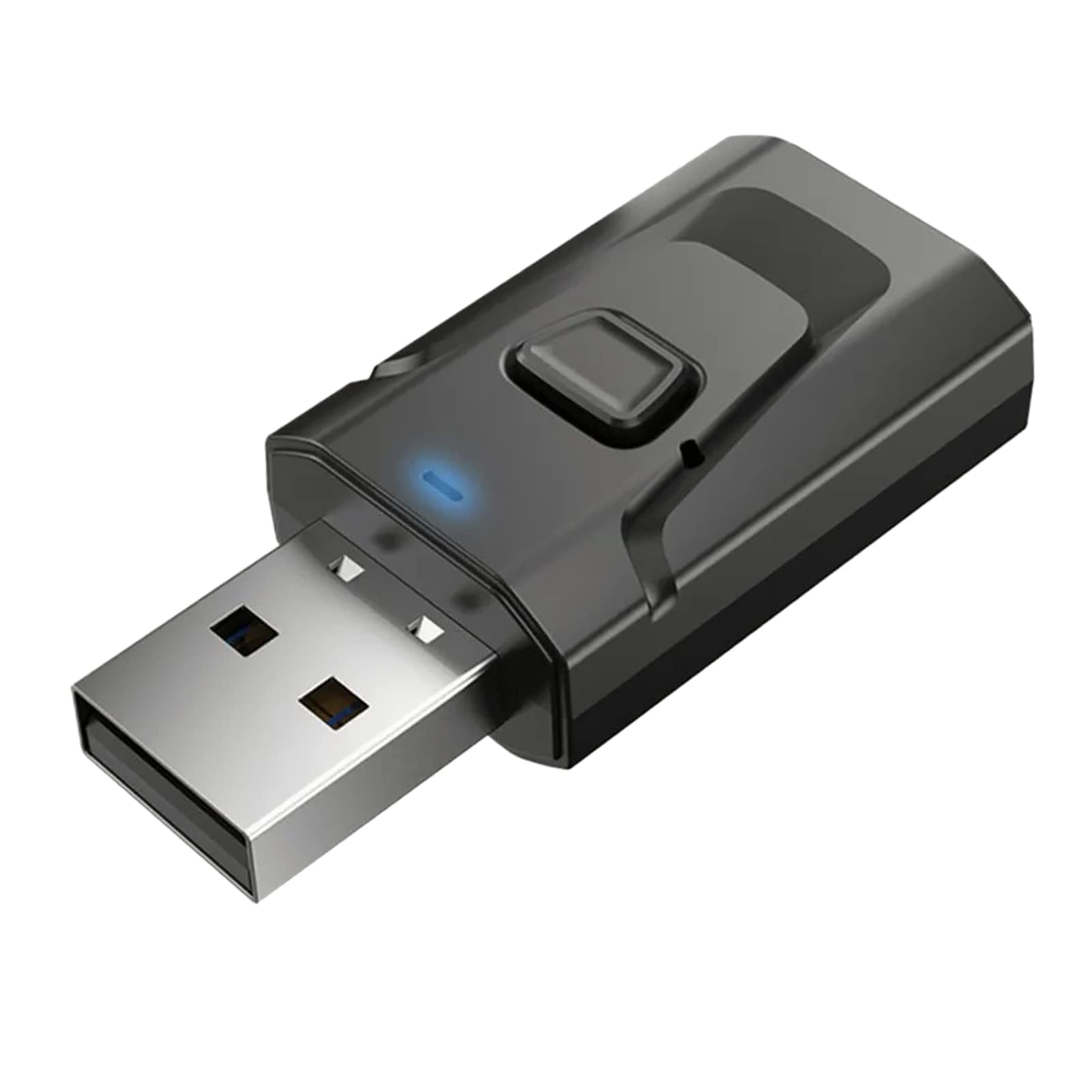 Photo 1 of Bluetooth Transmitter, 4 in 1 USB Bluetooth5.0 Receiver Clear Sound Quality Plug and Play Stable Audio Adapter