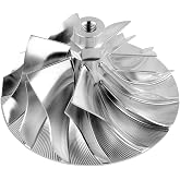 WW0360 GT37 - Wicked Wheel 2 Billet Turbo Compressor Wheel - Replacement for Ford F250 F350 Super Duty 6.0L Powerstroke Diesel 2003-2004 Weonefit