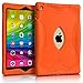 iPad Mini 2 Case, iPad Mini 3 Case 7.9 inch, Armorex Durable [Shockproof] [Light Weight] Protective Silicone Cover for Apple iPad Mini Case (Orange)