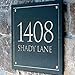 Engraved Stone Address Plaque. These plaques are made from solid, real stone