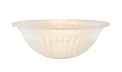 Aspen Creative 23512-11,Alabaster/Amber 2-Tone