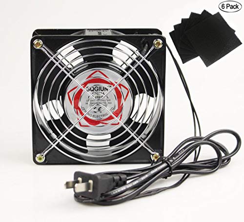 Solder Fume Extractor Remover Fan ESD Smoke Absorber Safe Smog Prevention Fan with 6 Carbon Filters for Desktop Welding Working