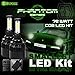 Stark Phantom Series 72W Headlight Conversion Kit - 8000LM - 6000K Crystal White - Bulb Size: 9006 / HB4