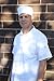Mercer Culinary M60070WH Millennia Bakers Skull Cap, White