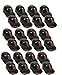 MLB Mini Batting Helmet Ice Cream Sundae/Snack Bowls, Giants - 24 Pack