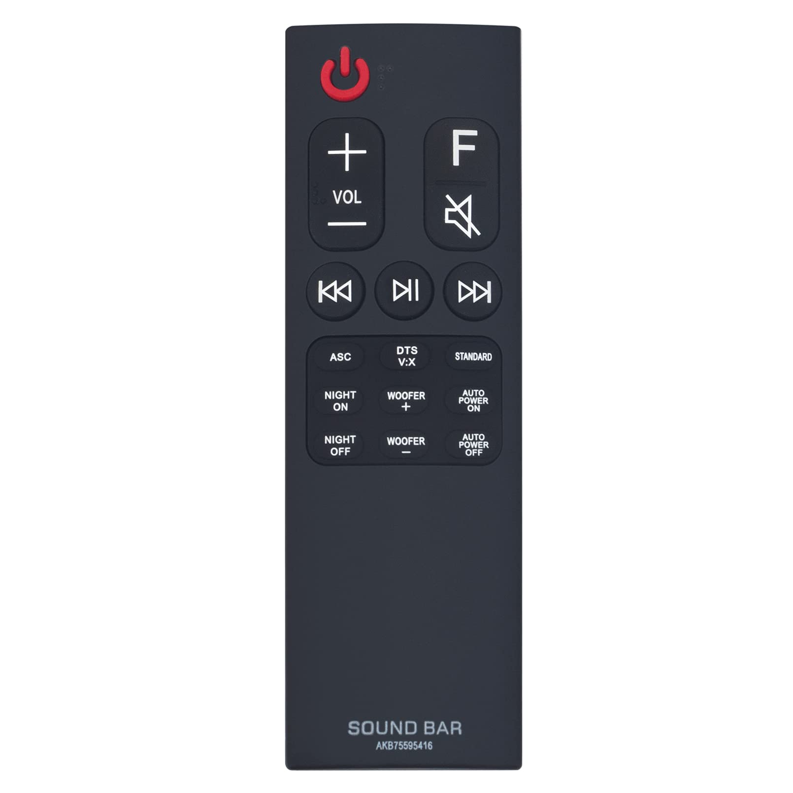ALLIMITY AKB75595416 Remote Control Replace fit for LG Soundbar SK5 SK5.DSWELLK