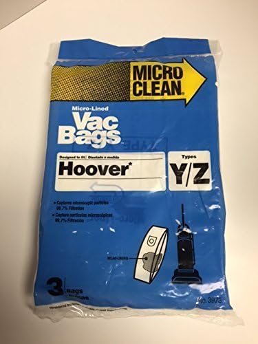 DVCReplacement for Home Care Products Hoover Y Micro-Lined Paper Vacuum Bag | Made in the USA | Replacement Parts to Keep Clean and Breathe Easy | 3 Pack