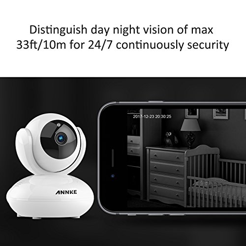 ANNKE-1080P-Home-Camera-4x-Indoor-Wireless-IP-Security-Surveillance-System-with-Night-Vision-for-Home-Office-Baby-Pet-Monitor-with-iOS-Android-App-Smart-App-Push-Alerts