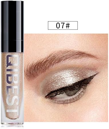 Makeup Eyeshadow Metallic Shiny Smoky Eye Eyeshadow Waterproof Glitter Liquid Eyeliner 8 Colors Eye Shadow