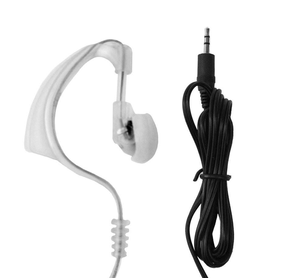 Cobra Covert Earhook And Mic With Ptt To Fit Cobra: Amazon.co.uk:  Electronics