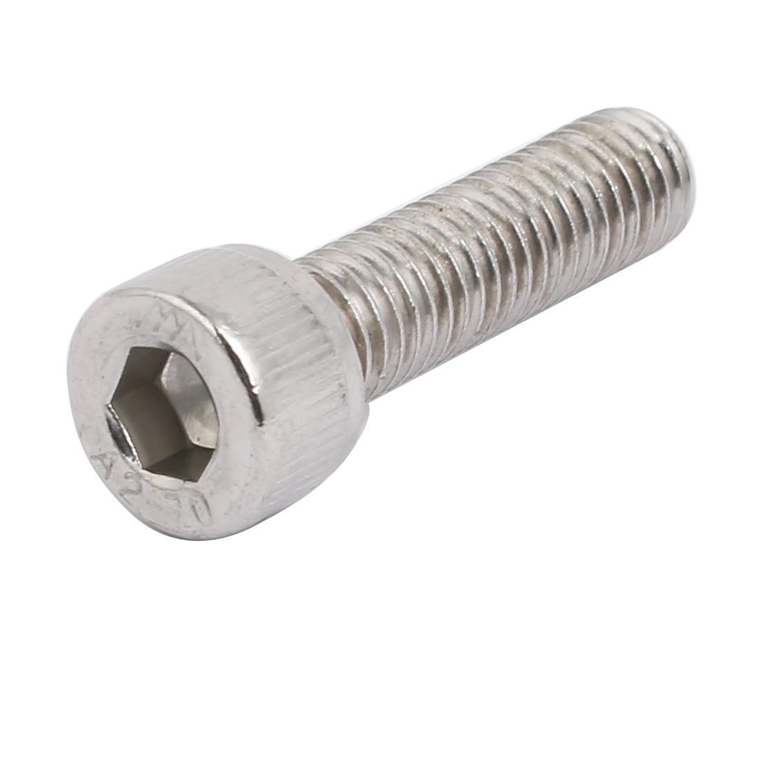 Sourcingmap M8x30mm 304 Stainless Steel Left Hand Thread Hex Socket Cap Screw Fastener