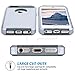 iPhone SE Case, iPhone 5S Case, iPhone 5 Case, ULAK Slim Dual Layer Protection Case Shock Absorbing Hard Rugged Ultra Protective Back Rubber Cover with Impact Protection(Silver+Gray)