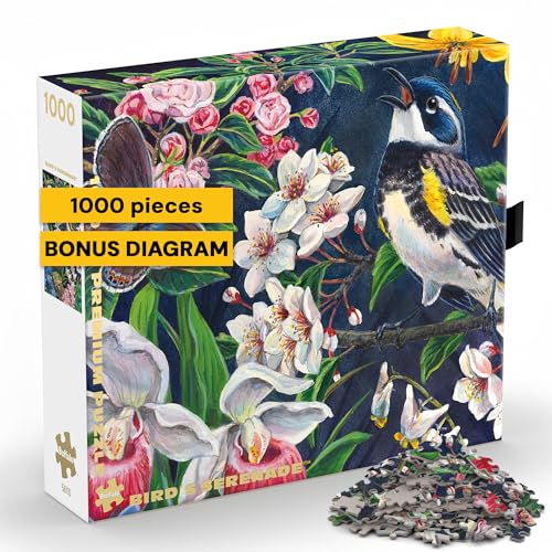 Buffalo Games - Linda Howard Bittner - Bird's Serenade - 1000 Piece Jigsaw Puzz…
