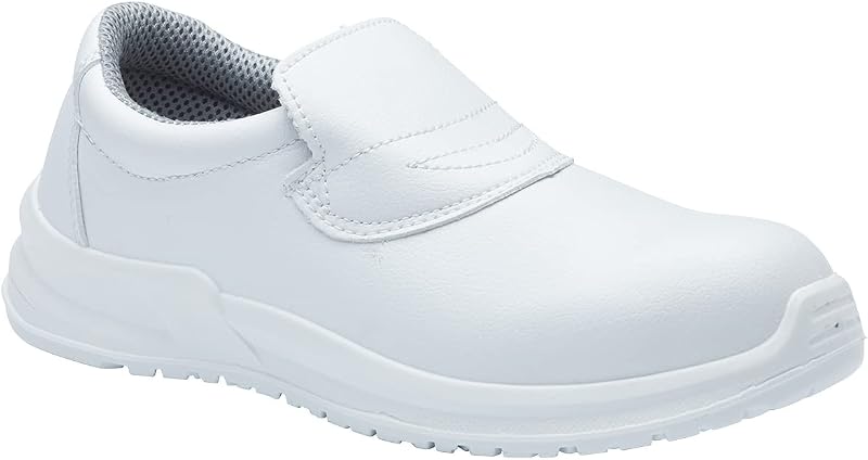 Blackrock Slip-On Safety Shoes Steel Toe Cap Hygiene Non-Slip Size 8