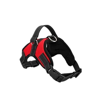 Pets Empire Dog Vest Harness Adjustable No-Pull Padded Pet Vest with Reflective Stitching and Handle Easy Control for Dogs in Training Walking Size -Medium -1 Piece Color May Vary