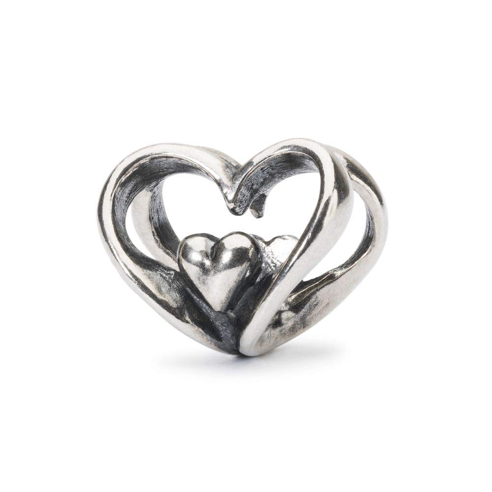 Trollbeads Silver 925 Bead Heart to Heart