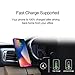 PITAKA Magnetic Wireless Charging Air Vent Car Mount[ Car Vent Magmount Qi]-Premium Luxury 360 Degree Rotation Long Life Claw Fast Charge Car Mount Cell Phone Holder for Qi Smartphones