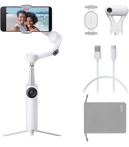 Amazon.com: Insta360 Flow 2 Pro 3-Axis AI-Powered Smartphone