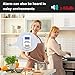 Natural Gas Detector, GEARDON Plug-in Home Gas/Methane/Propane Alarm, Leak Sensor Detector with Voice Promp and LED Display