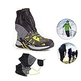 AKEfit Outdoor Waterproof Snow Leg Gaiters Hiking Walking Climbing Hunting Leggings Cover Leg Gaiters for Men and Women
