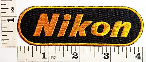 Nikon Dslr Digital Camera Photographer patch Symbol Jacket T-shirt Patch Sew Iron on Embroidered Sign Badge Costume