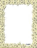 Eureka Scrabble Letter Tiles 8 x 11" Computer Paper